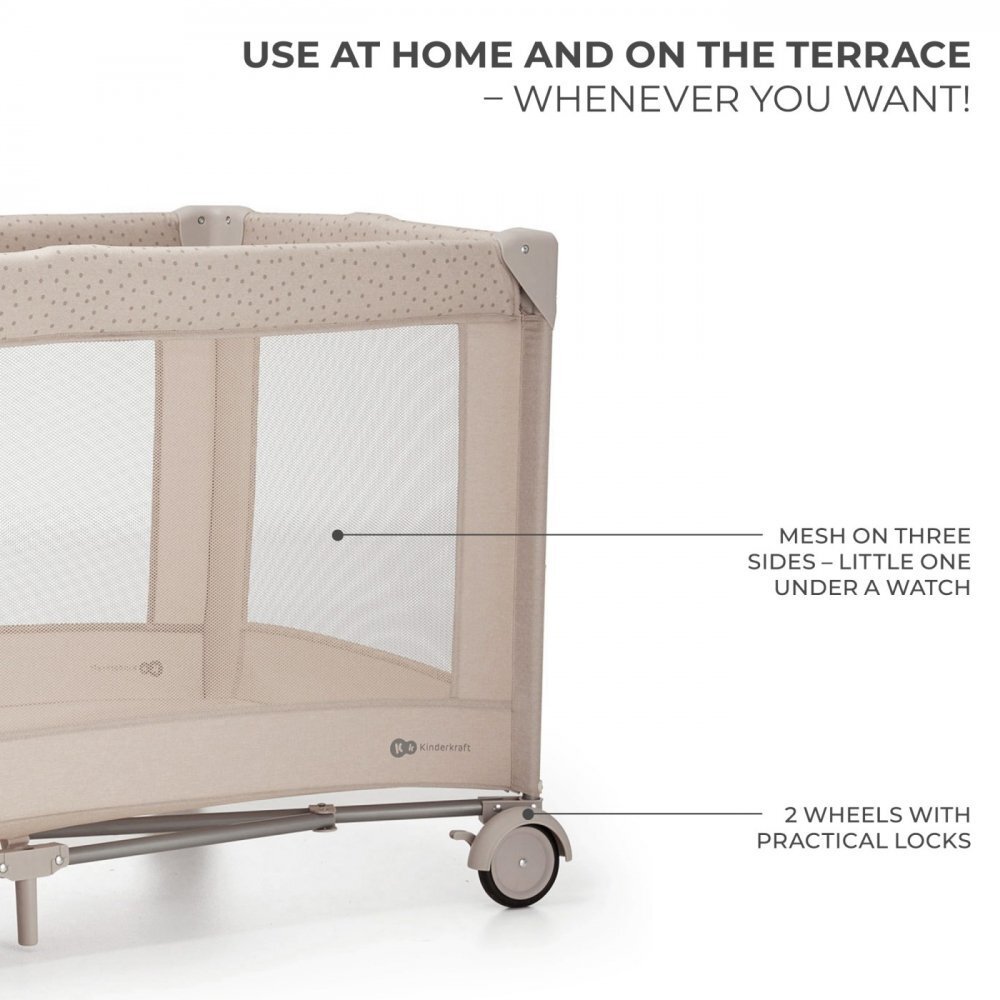 KINDERKRAFT Patut Travel Joy2 beige