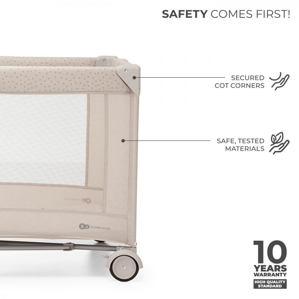 KINDERKRAFT Patut Travel Joy2 beige
