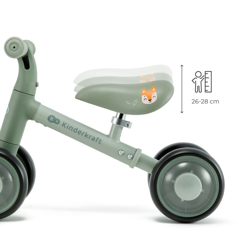 KINDERKRAFT Ride On pentru copii Cutie Flash Green