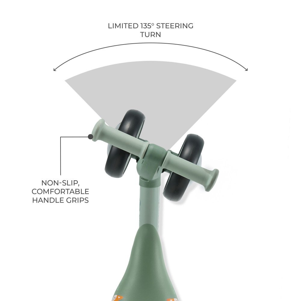 KINDERKRAFT Ride On pentru copii Cutie Flash Green