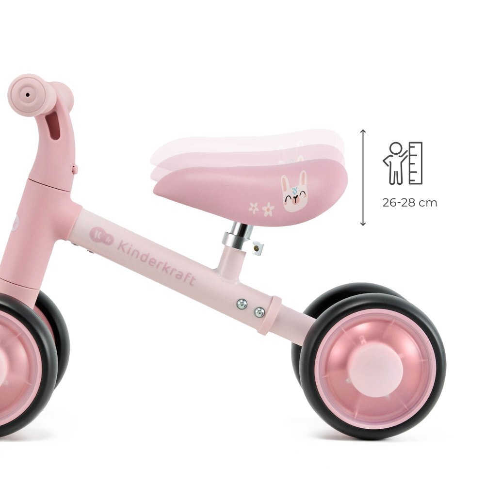KINDERKRAFT Ride On pentru copii Cutie Flash Pink