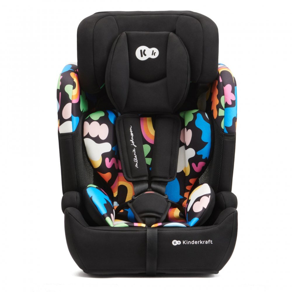 KINDERKRAFT Scaun auto Comfort Up I-Size 76-150 cm Happy Shapes