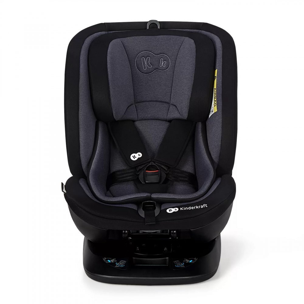KINDERKRAFT Scaun auto cu isofix Xpedition rotativ 0-36 kg black