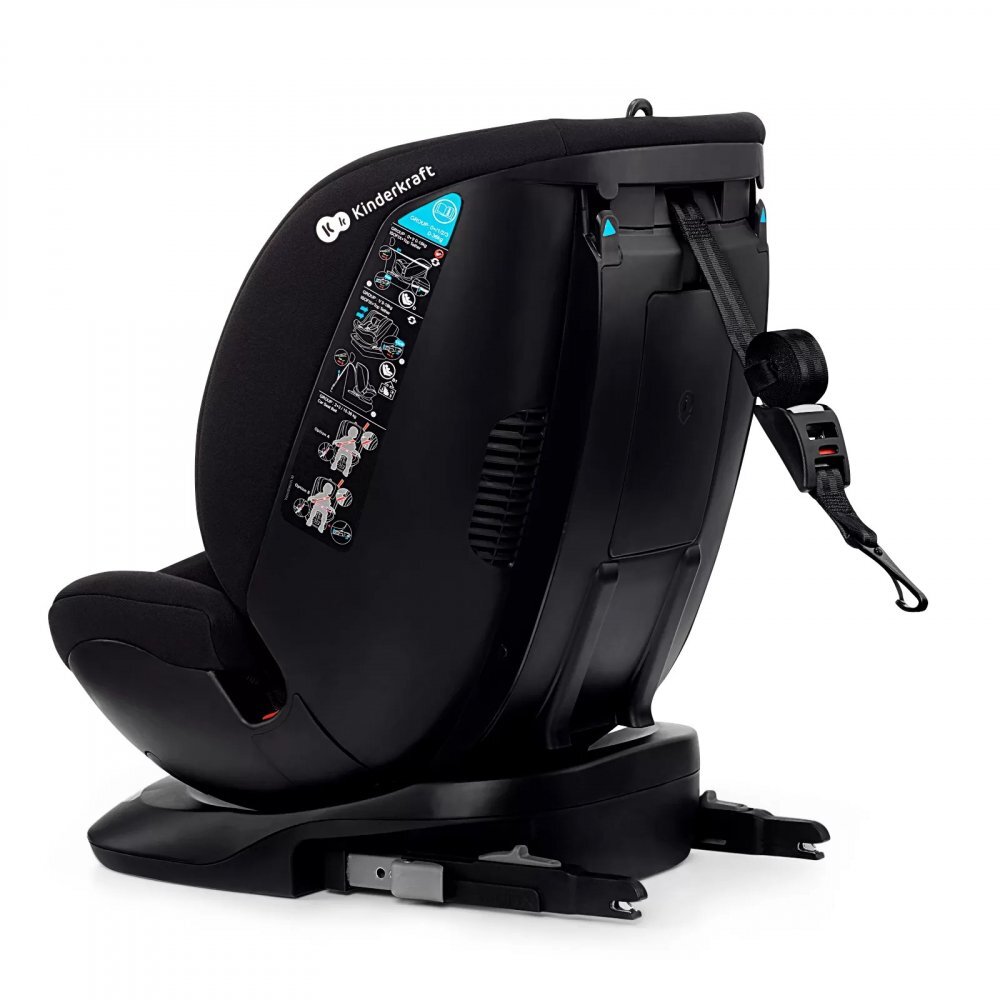 KINDERKRAFT Scaun auto cu isofix Xpedition rotativ 0-36 kg black