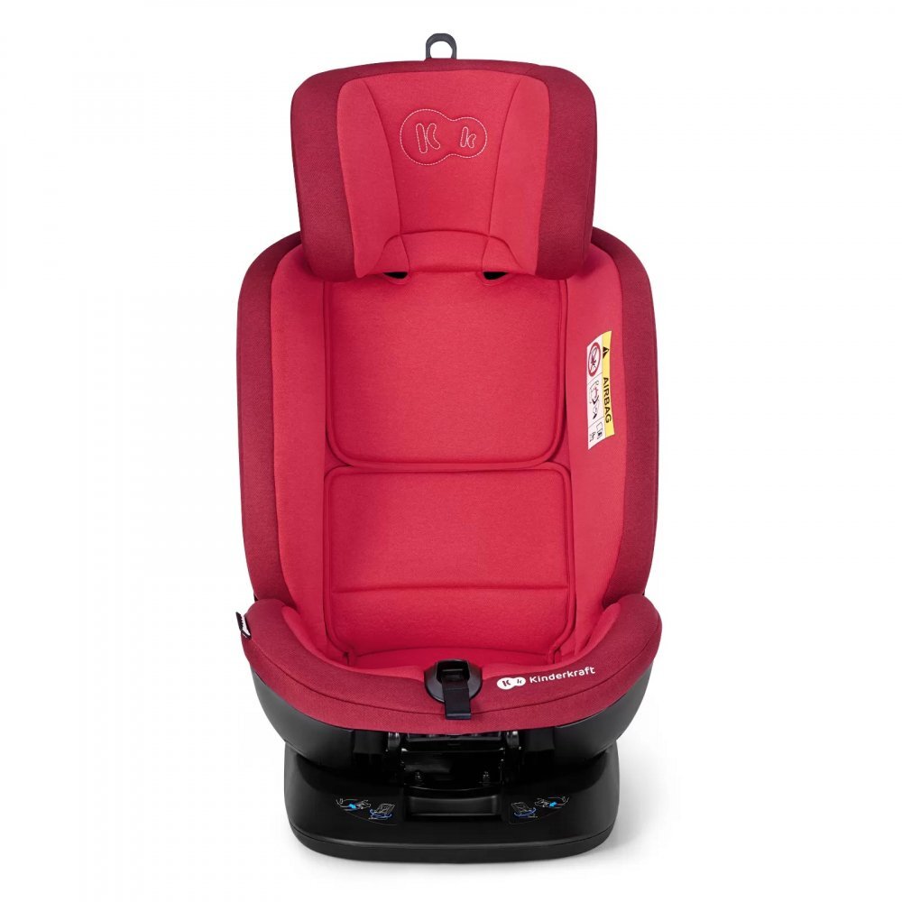 KINDERKRAFT Scaun auto cu isofix Xpedition rotativ 0-36 kg red