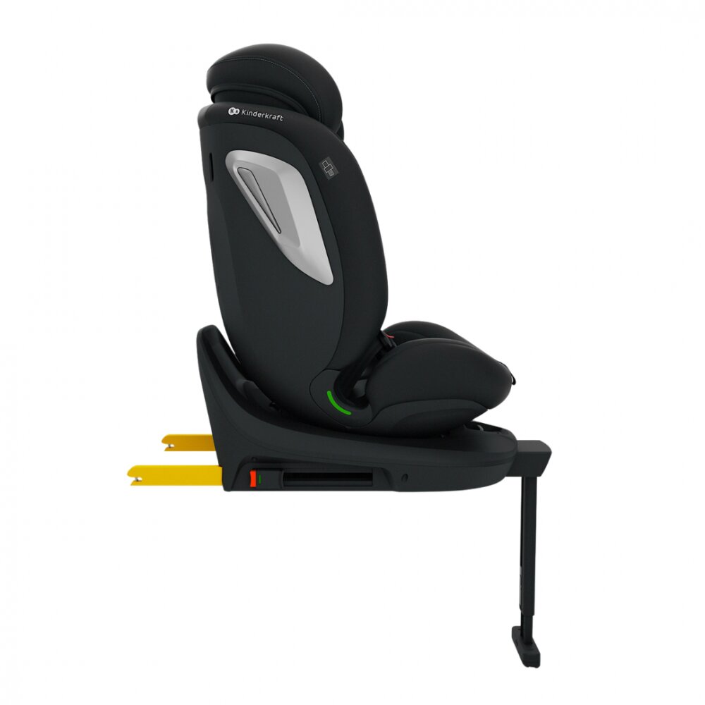 KINDERKRAFT Scaun auto I-360 2 Plus Black 40-150 cm sistem isofix si picior de sustinere rotatie 360 protectie laterala SPS