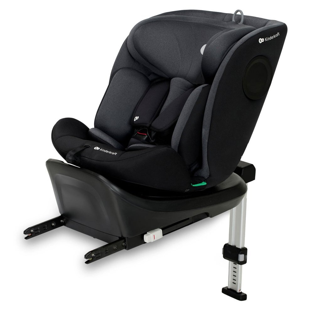 KINDERKRAFT Scaun auto I-Size 40-150 cm i-360 black