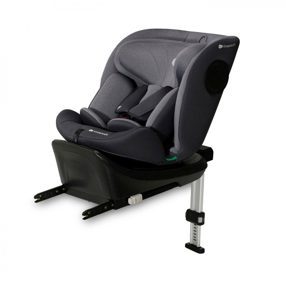 KINDERKRAFT Scaun auto I-Size 40-150 cm i-360 grey