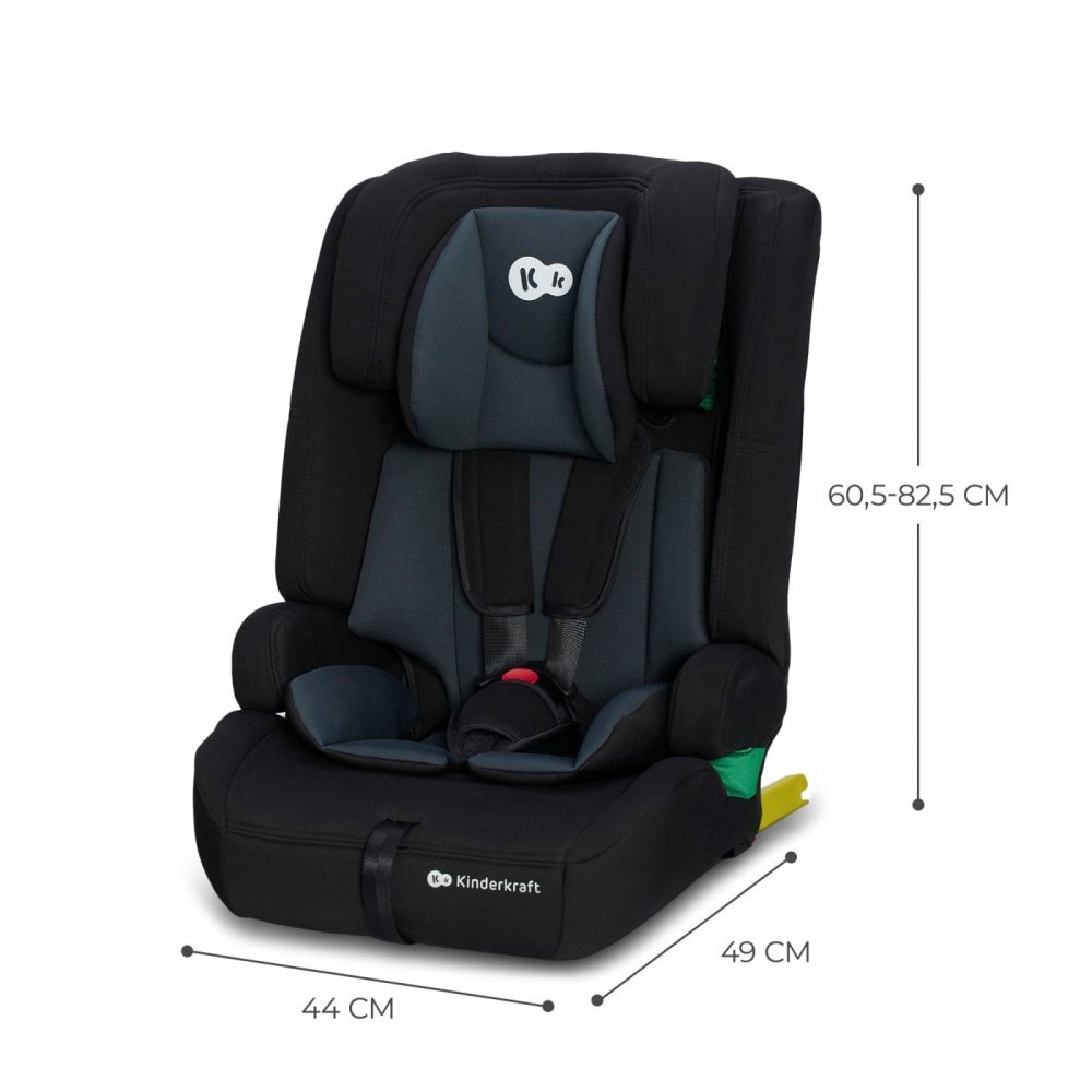 KINDERKRAFT Scaun auto i-size Safety Fix 2 black 76-150 cm