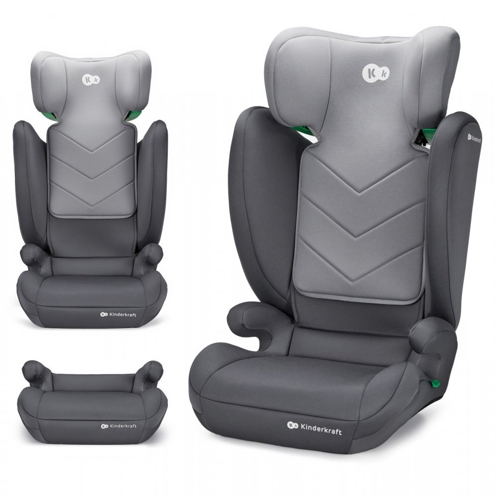 KINDERKRAFT Scaun auto I-Spark I-Size 100-150 cm grey