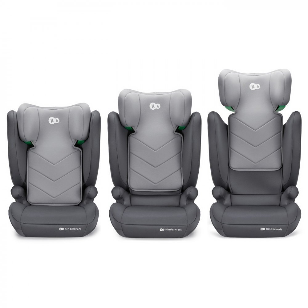 KINDERKRAFT Scaun auto I-Spark I-Size 100-150 cm grey