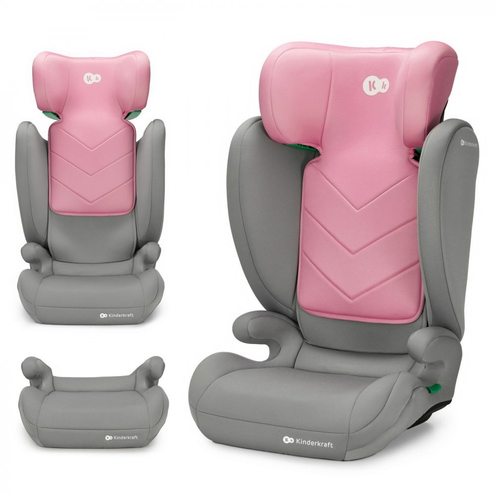 KINDERKRAFT Scaun auto I-Spark I-Size 100-150 cm pink