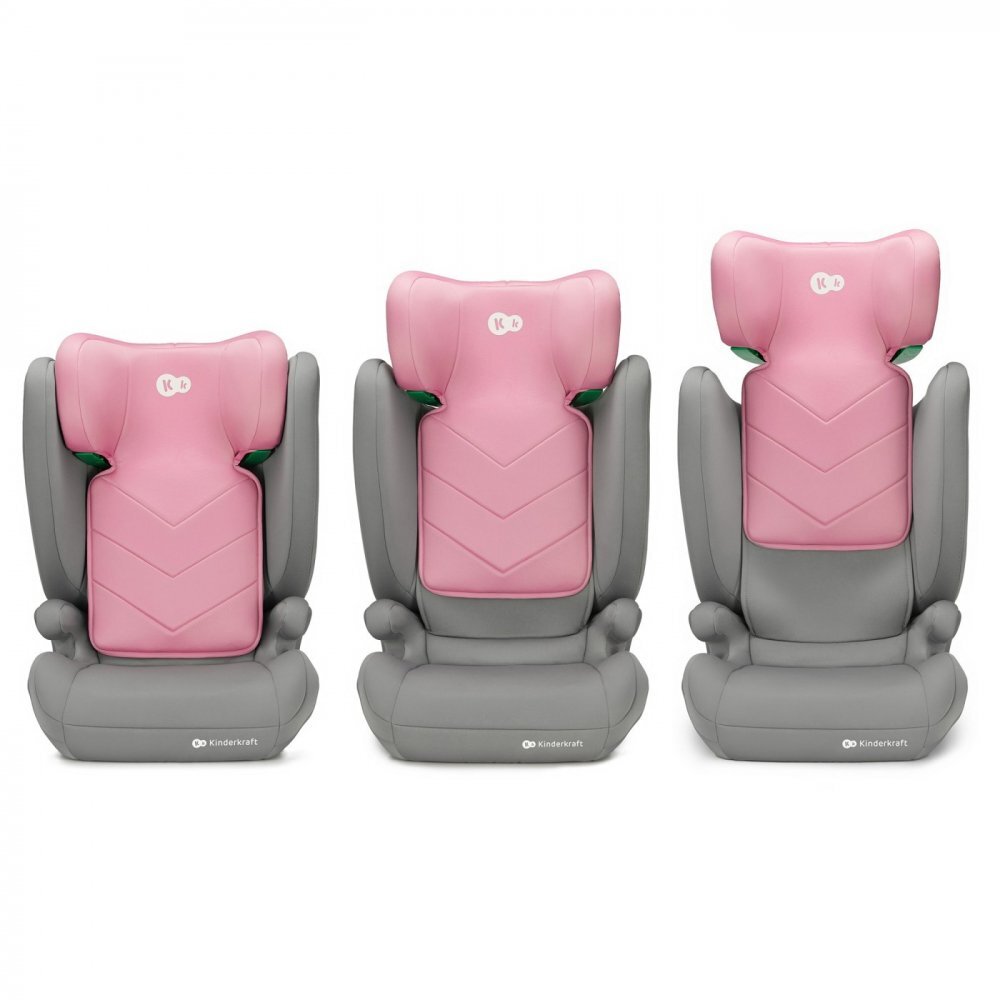 KINDERKRAFT Scaun auto I-Spark I-Size 100-150 cm pink
