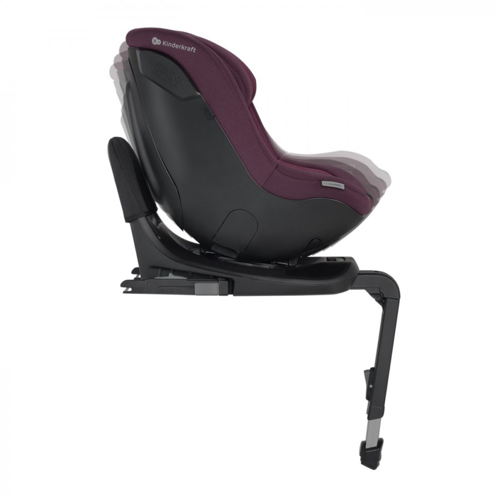 KINDERKRAFT Scaun Auto iGuard iSize cherry pearl
