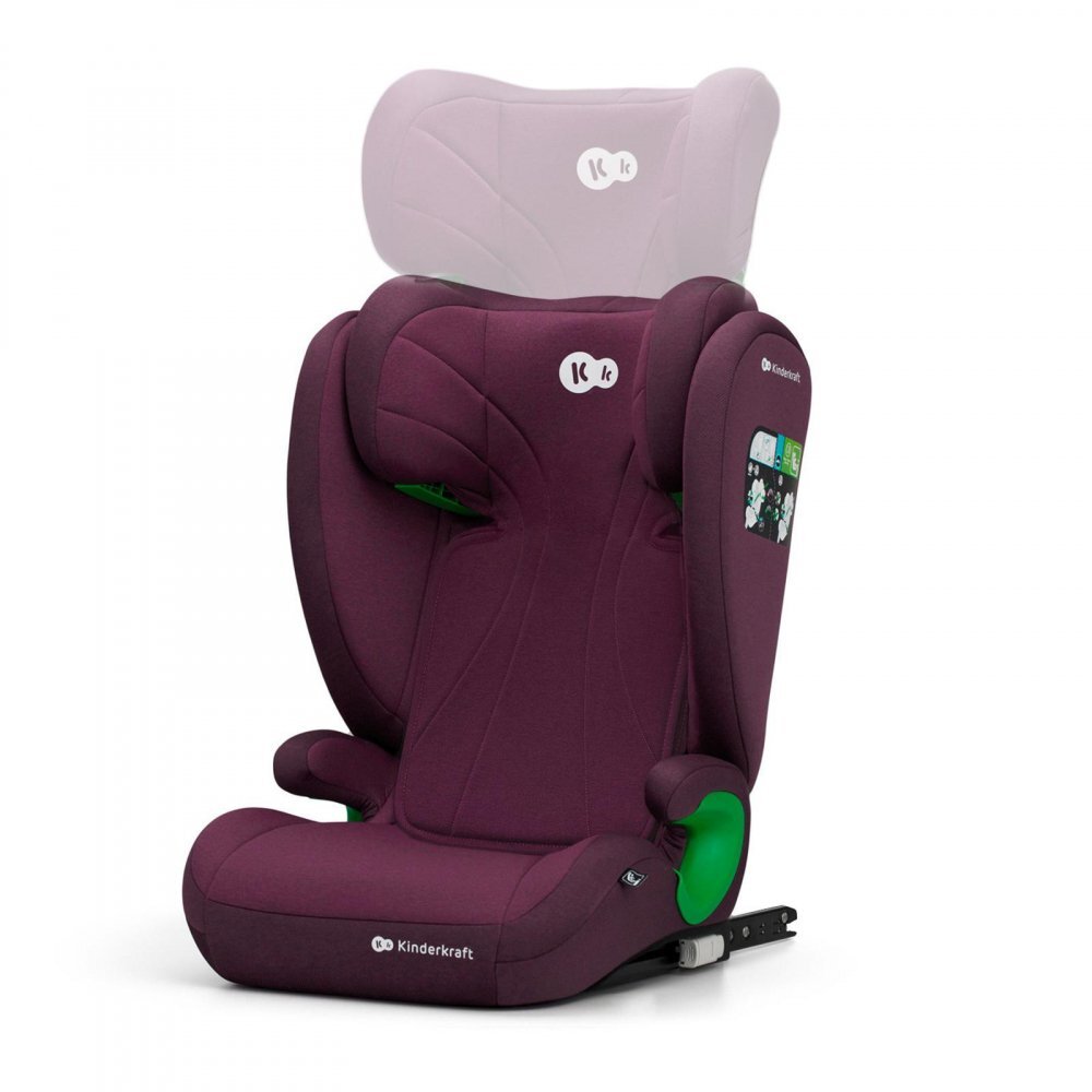 KINDERKRAFT Scaun auto Junior Fix 2 i-size 100-150 cm Cherry Pearl