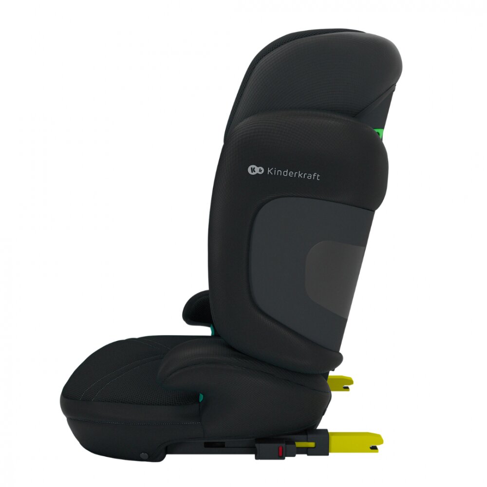 KINDERKRAFT Scaun auto pliabil XPand 2 Pro Graphite Black 100-150 cm tetiera reglabila protectie laterala sistem isofix