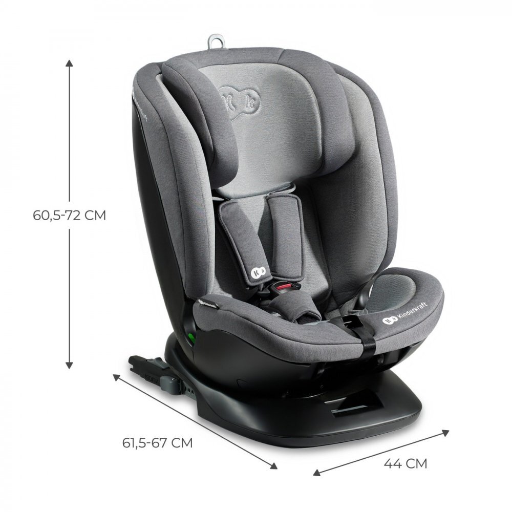 KINDERKRAFT Scaun auto Xpedition 2 I-Size 40-150 cm grey