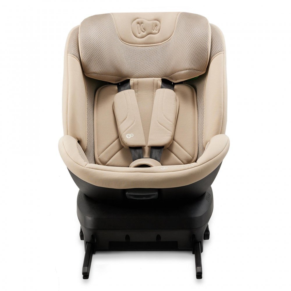 KINDERKRAFT Scaun auto XPedition 3 Beige i-Size 40-150 cm Isofix Top-Tether Sistem Easy Spin 360 Protectie SPS Spatar reglabil Insertie ergonomica