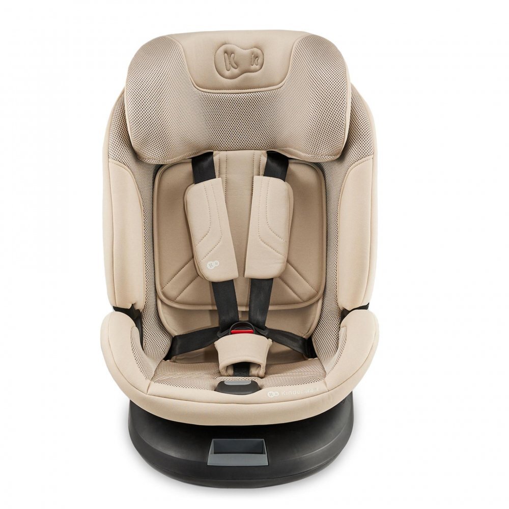 KINDERKRAFT Scaun auto XPedition 3 Beige i-Size 40-150 cm Isofix Top-Tether Sistem Easy Spin 360 Protectie SPS Spatar reglabil Insertie ergonomica