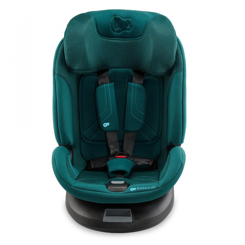 KINDERKRAFT Scaun auto XPedition 3 Green i-Size 40-150 cm Isofix Top-Tether Sistem Easy Spin 360 Protectie SPS Spatar reglabil Insertie ergonomica
