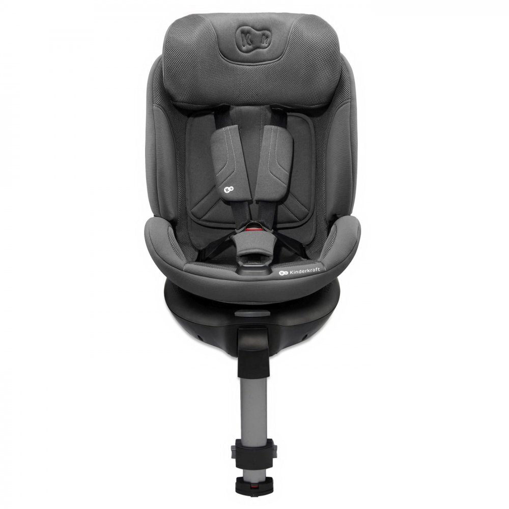 KINDERKRAFT Scaun auto Xrider 2 Grey i-size 40-150 cm rotativ spatar reglabil SPS tetiera ajustabila