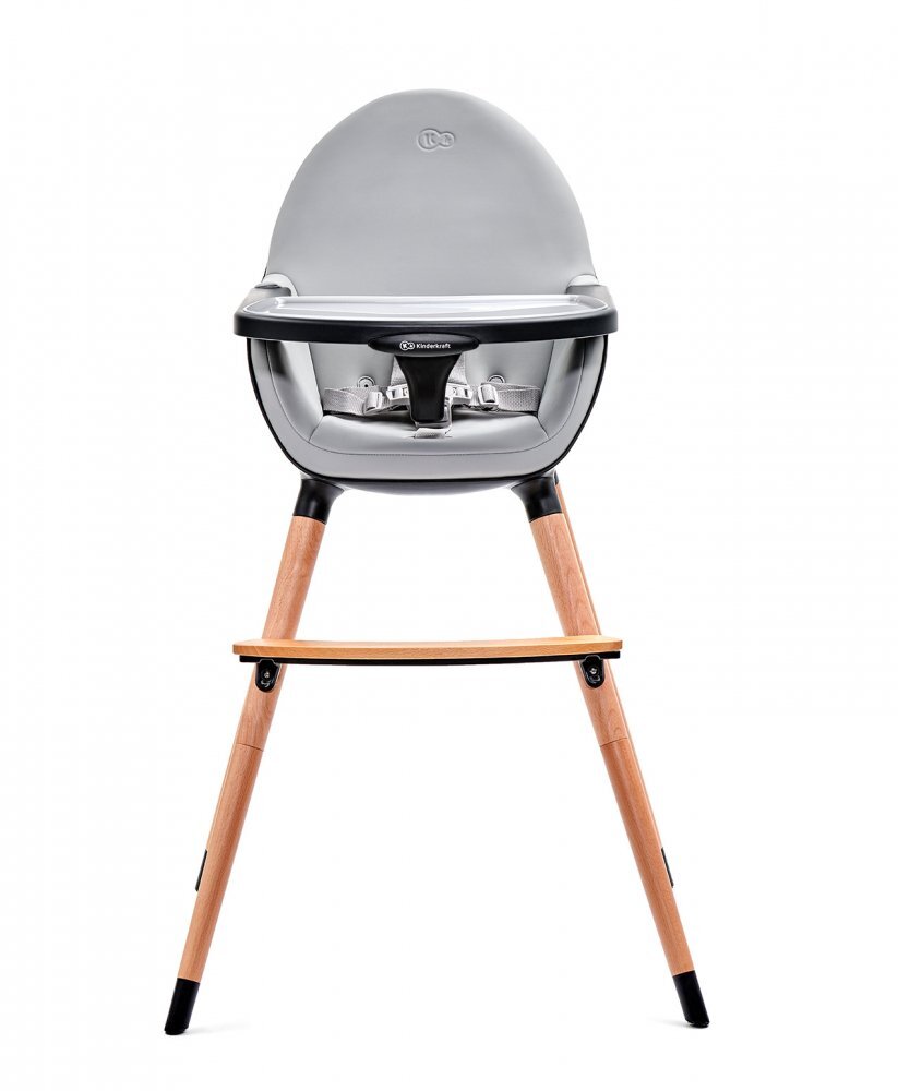 KINDERKRAFT Scaun de masa 2 in 1 Fini black