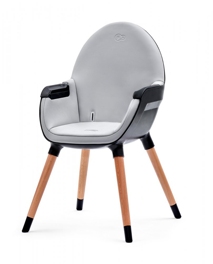 KINDERKRAFT Scaun de masa 2 in 1 Fini black