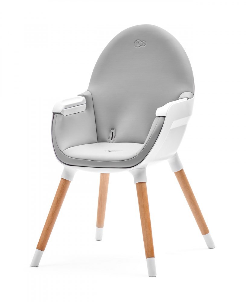 KINDERKRAFT Scaun de masa 2 in 1 Fini Grey