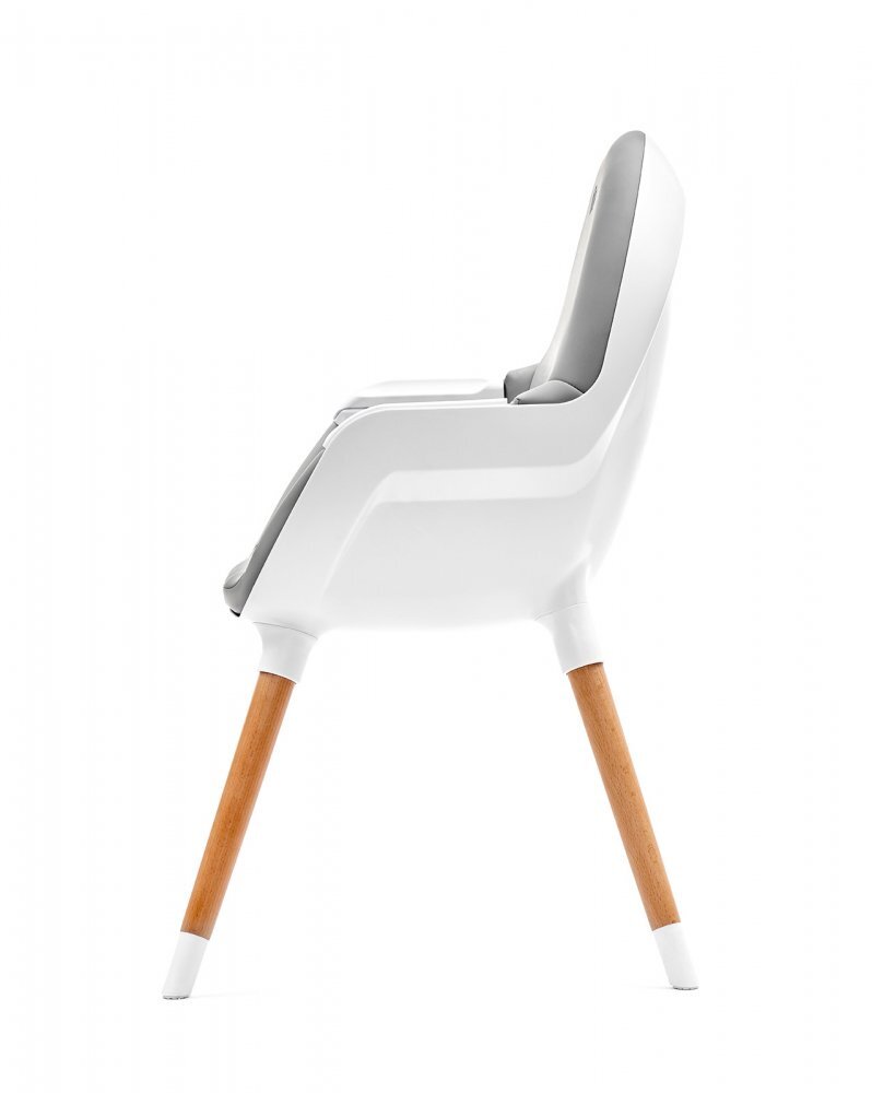 KINDERKRAFT Scaun de masa 2 in 1 Fini Grey
