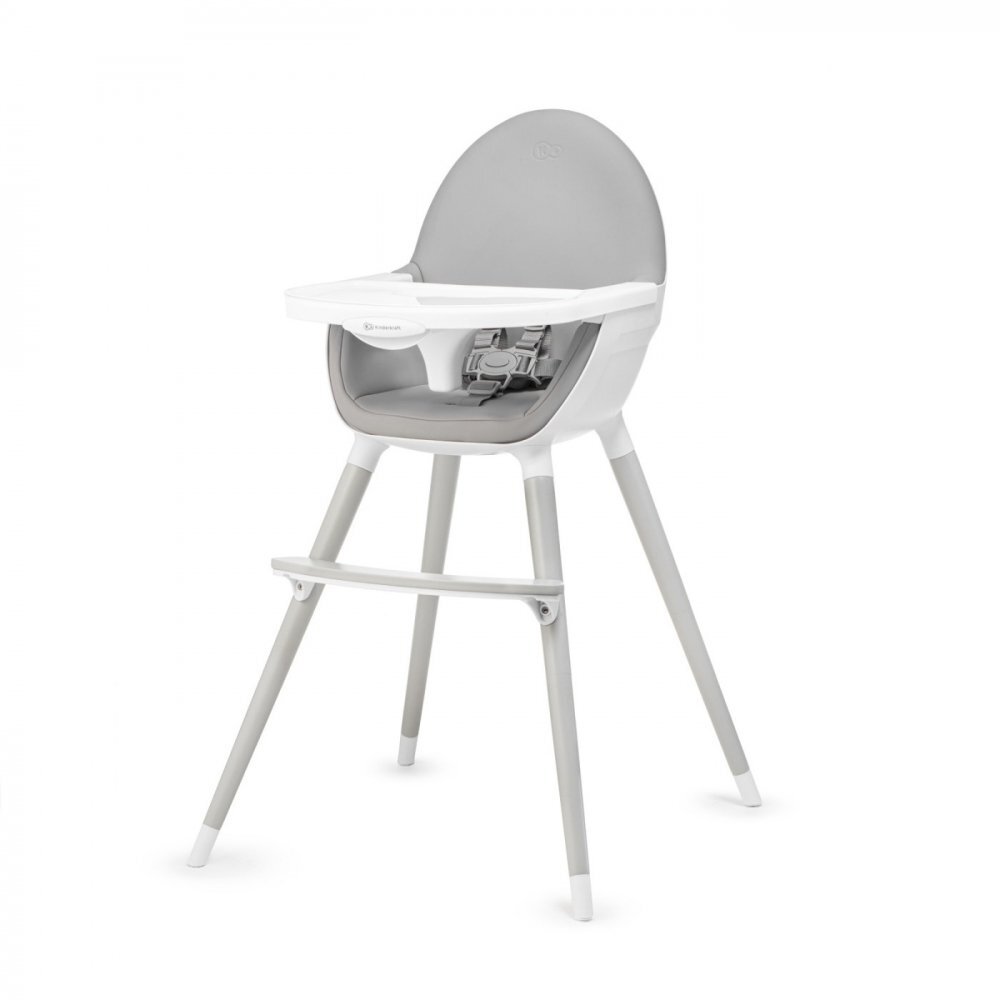 KINDERKRAFT Scaun de masa 2 in 1 Fini grey legs