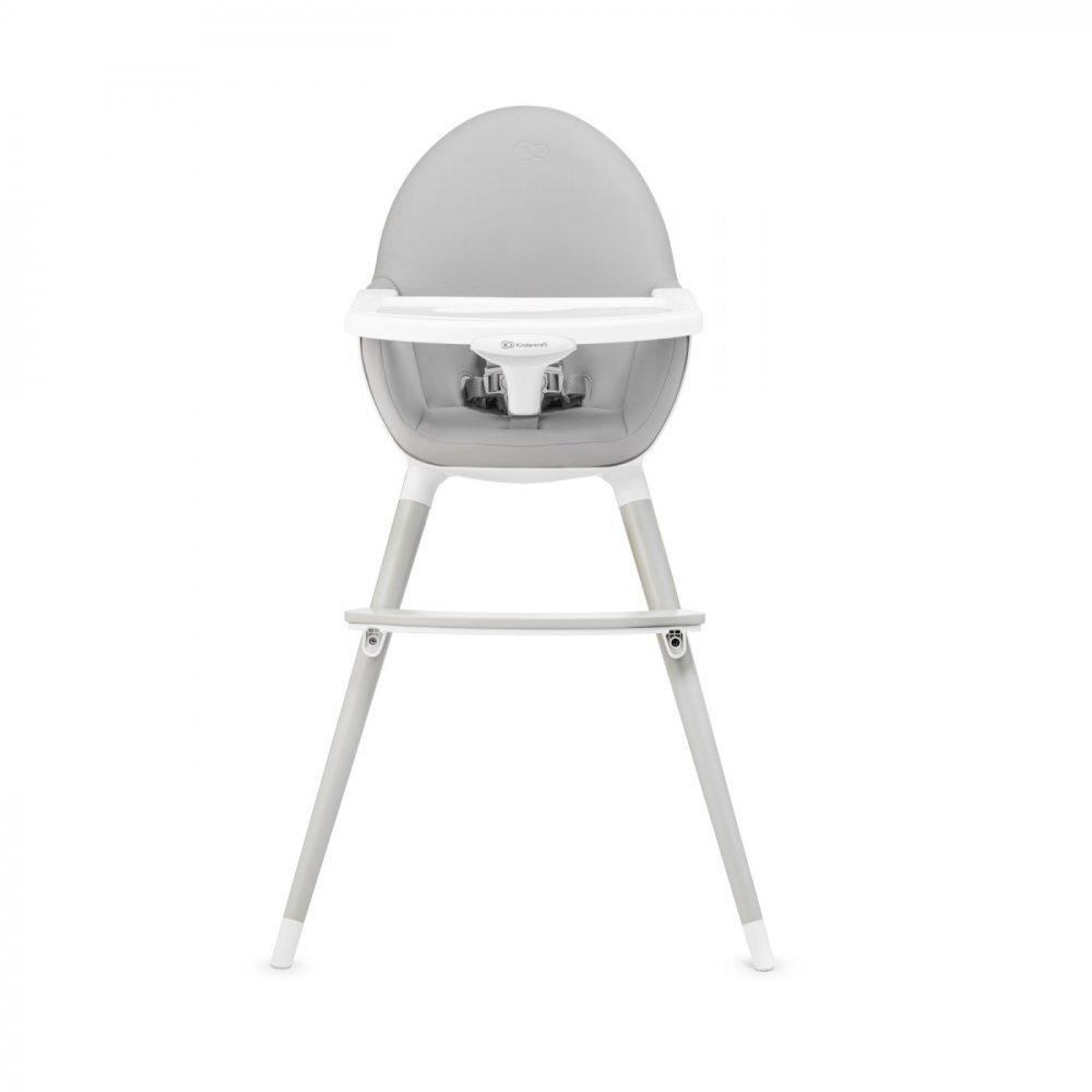 KINDERKRAFT Scaun de masa 2 in 1 Fini grey legs
