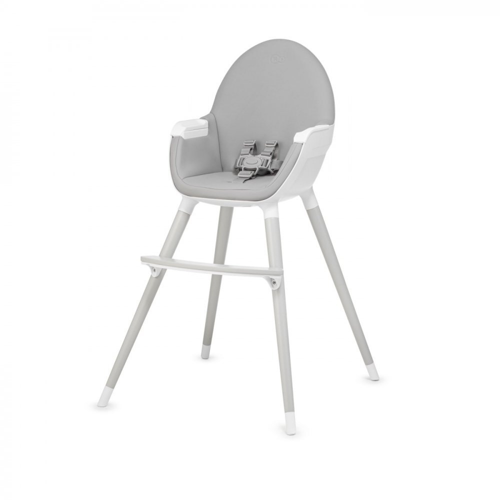 KINDERKRAFT Scaun de masa 2 in 1 Fini grey legs