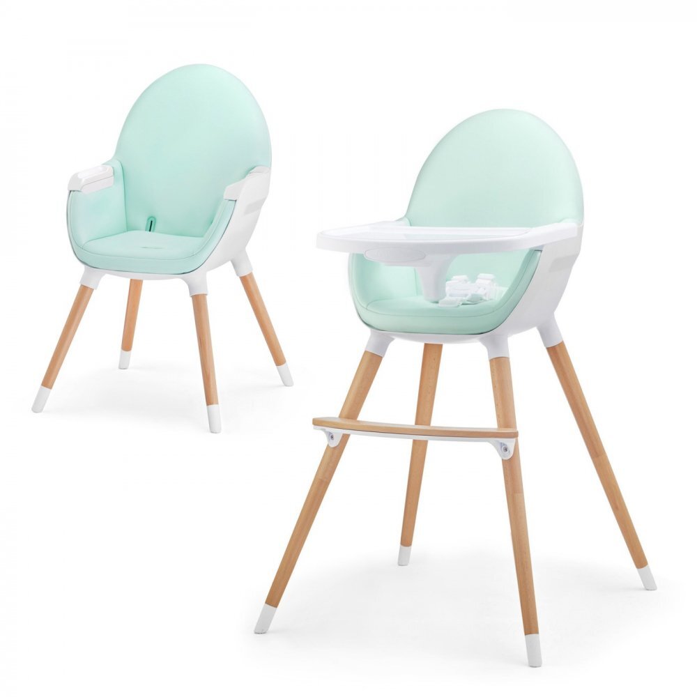KINDERKRAFT Scaun de masa 2 in 1 Fini mint