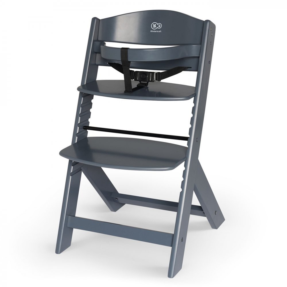 KINDERKRAFT Scaun de masa 3 in 1 Enock full grey