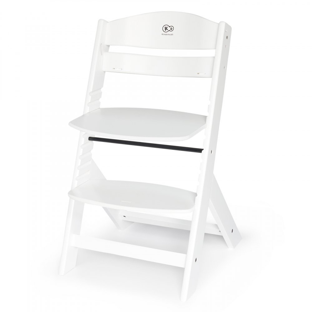KINDERKRAFT Scaun de masa 3 in 1 Enock full white