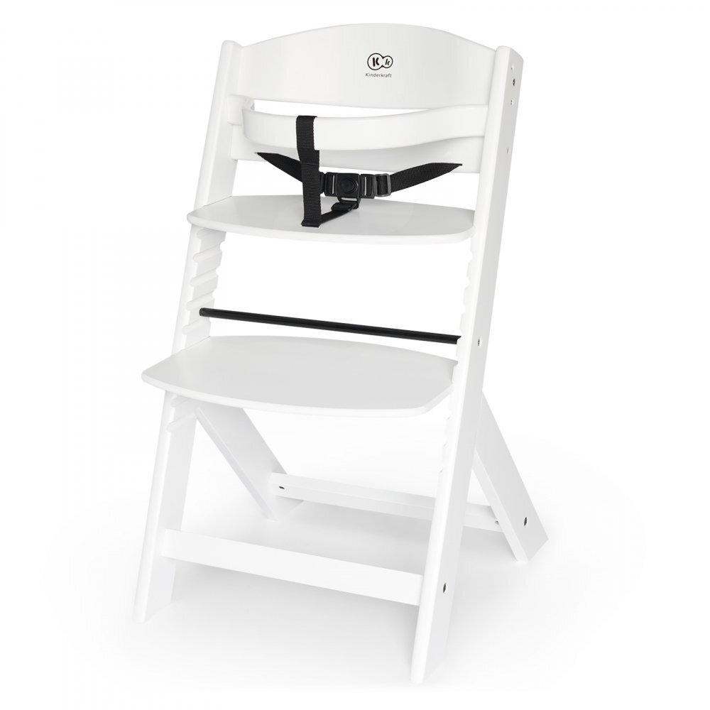 KINDERKRAFT Scaun de masa 3 in 1 Enock full white