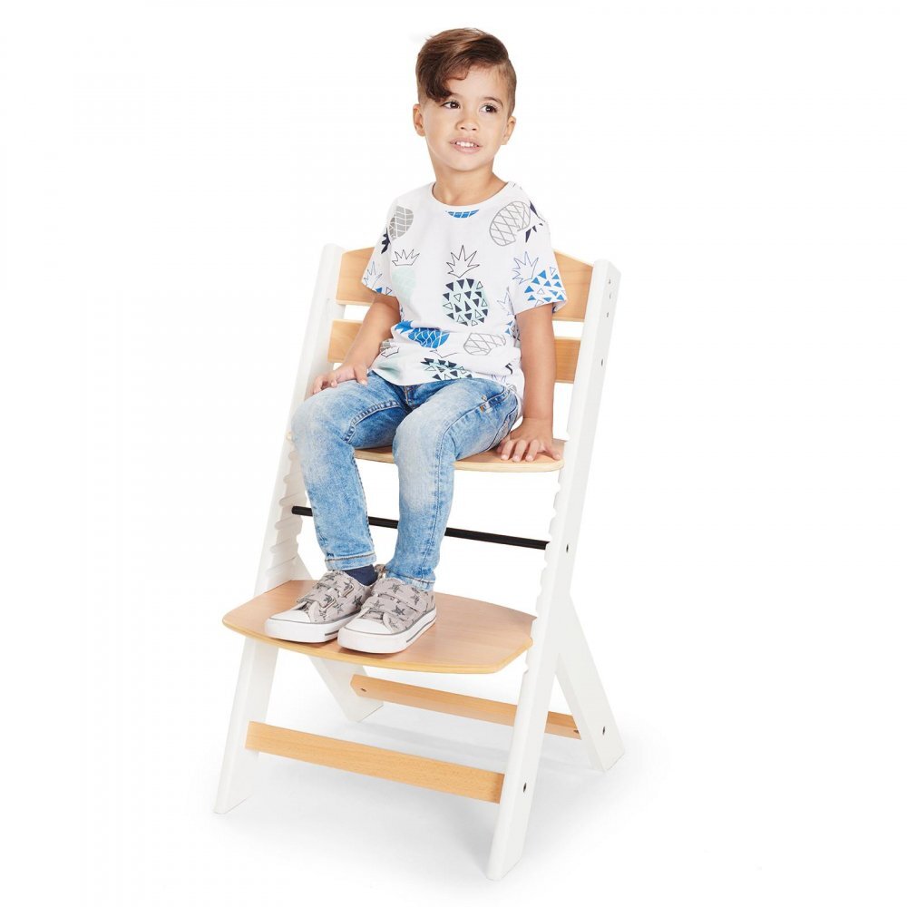 KINDERKRAFT Scaun de masa 3 in 1 Enock woodengrey