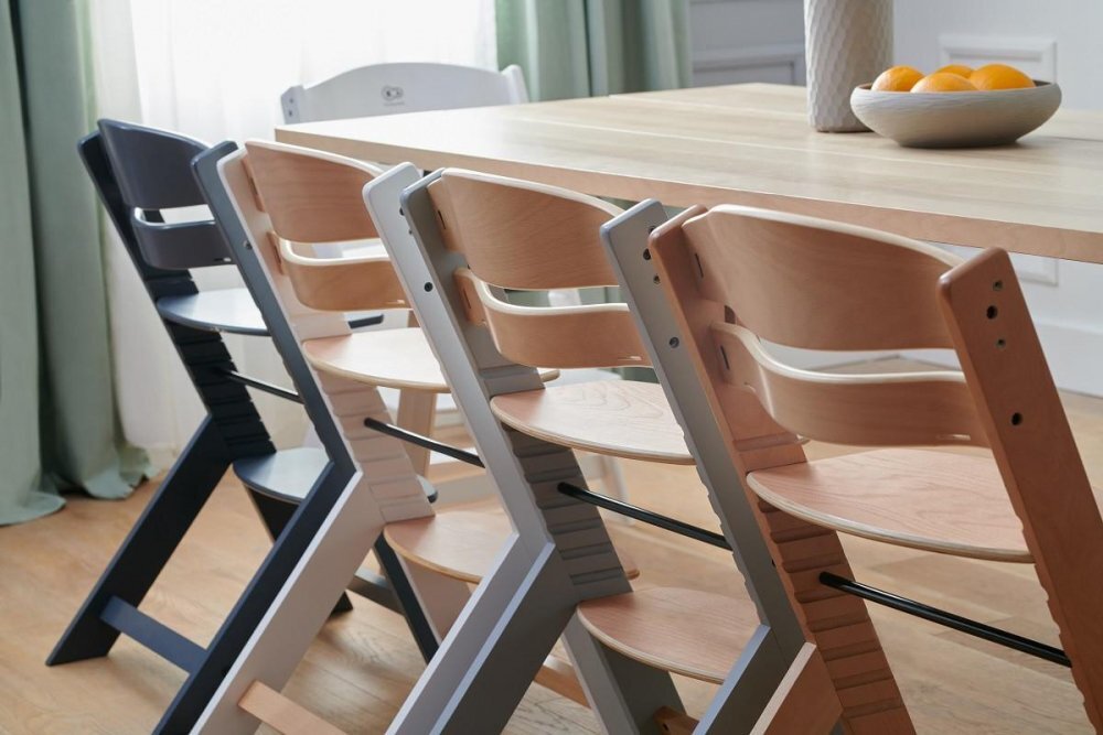 KINDERKRAFT Scaun de masa 3 in 1 Enock woodengrey
