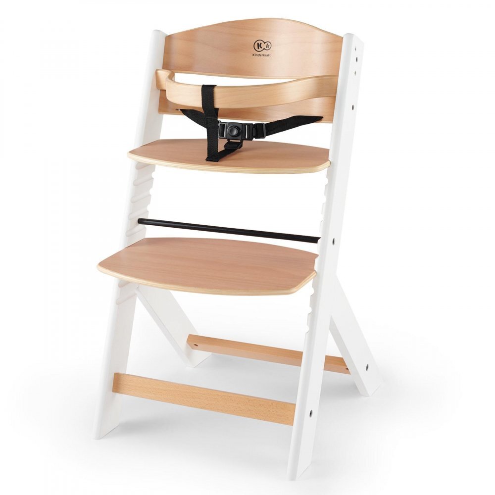 KINDERKRAFT Scaun de masa 3 in 1 Enock woodenwhite