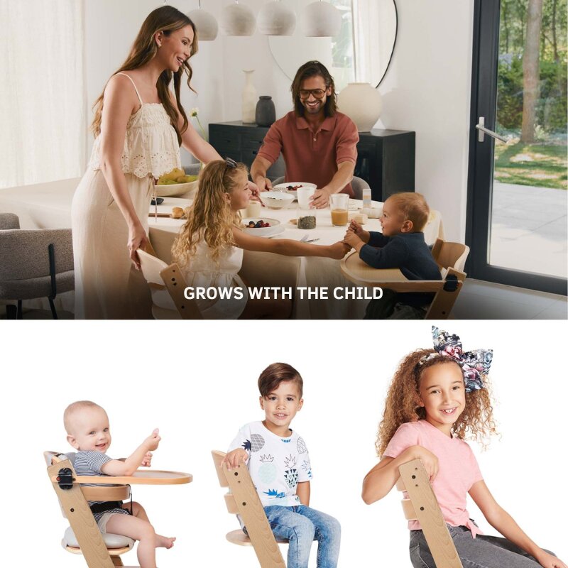 KINDERKRAFT Scaun de masa Enock Beige
