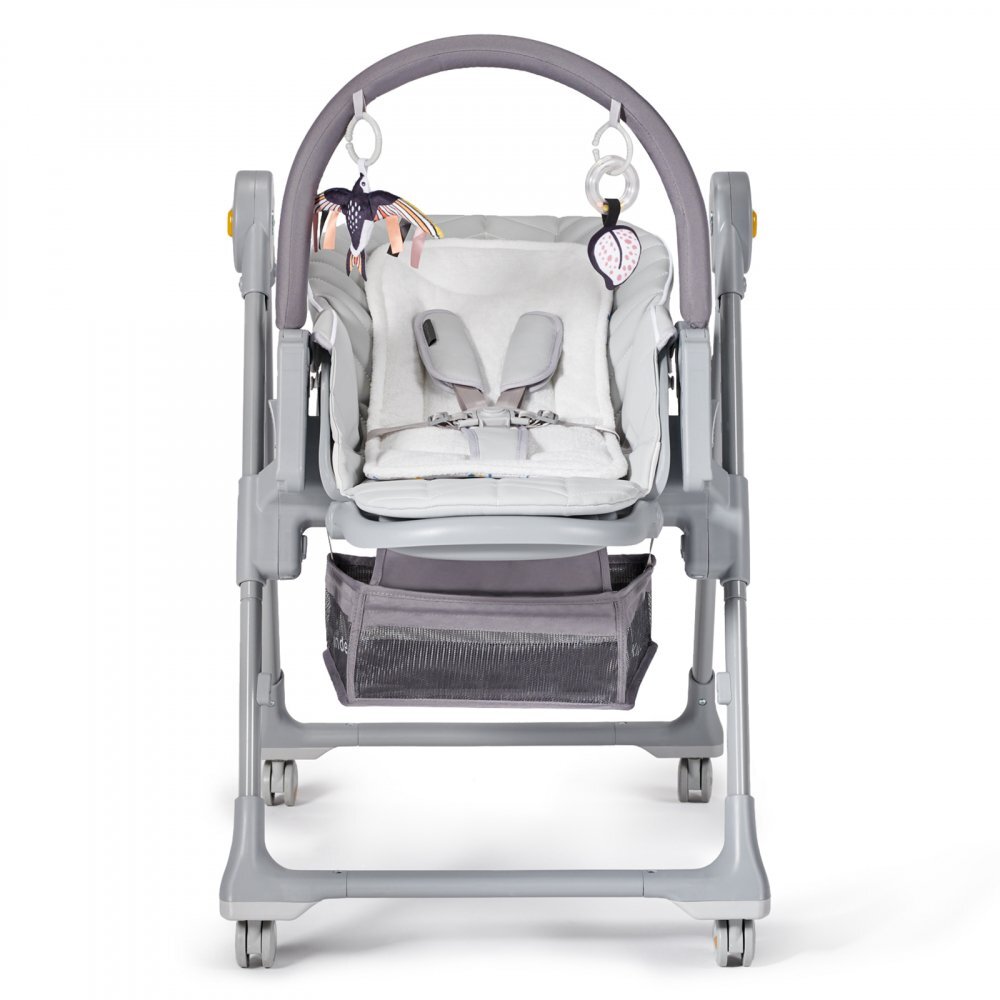 KINDERKRAFT Scaun de masa Lastree 2 in 1 transformabil grey