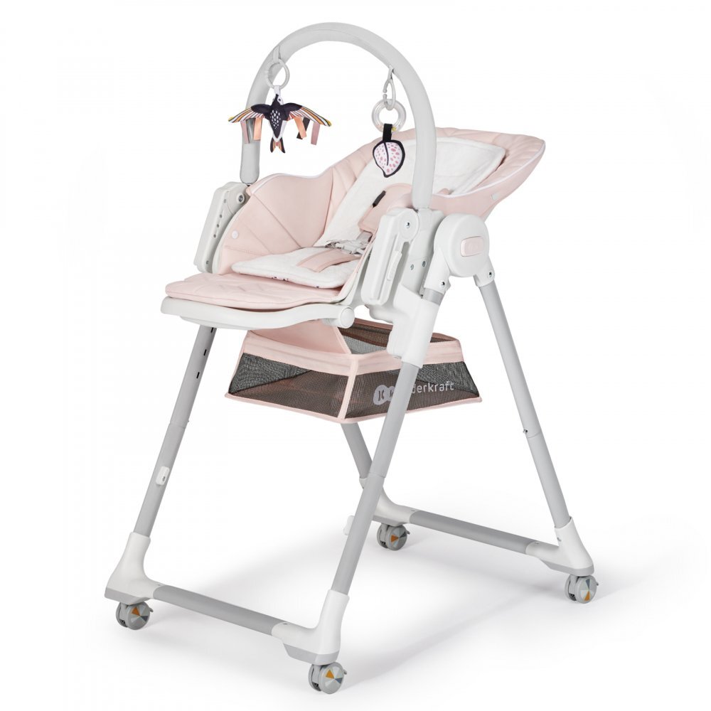 KINDERKRAFT Scaun de masa Lastree 2 in 1 transformabil pink