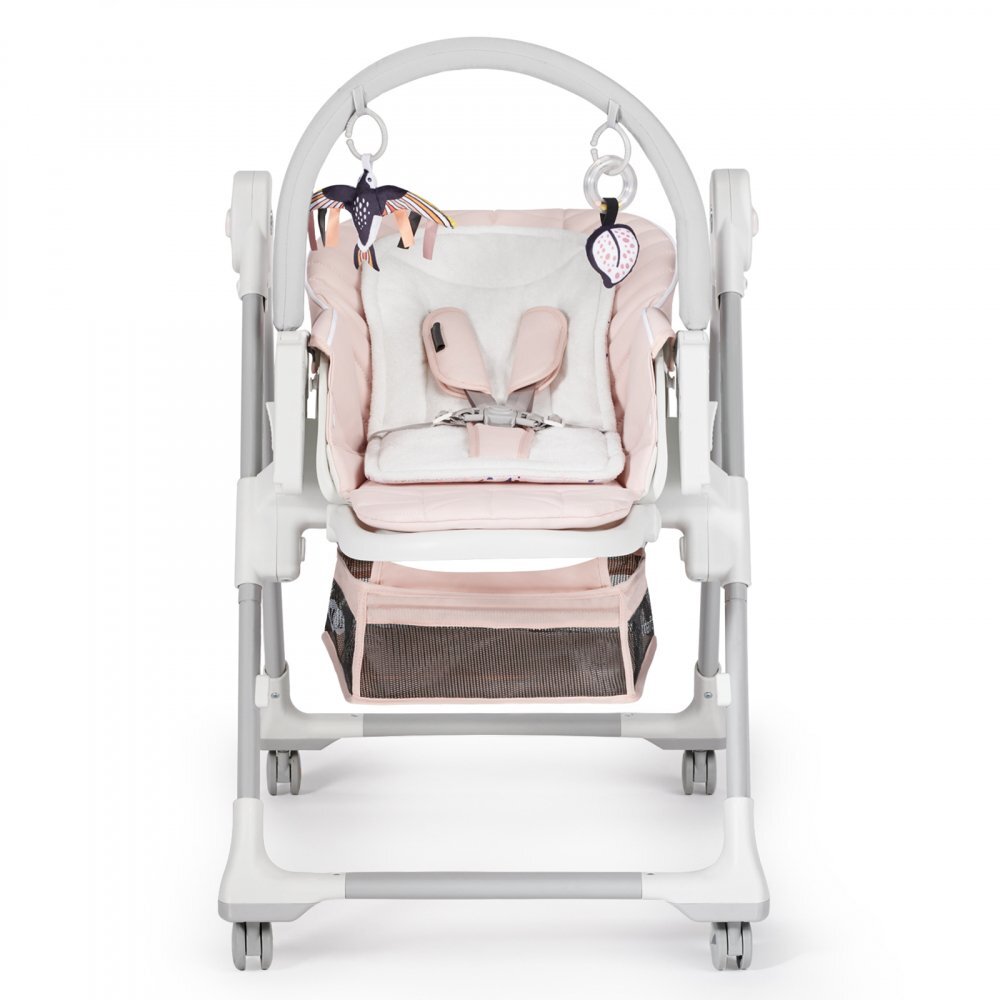 KINDERKRAFT Scaun de masa Lastree 2 in 1 transformabil pink