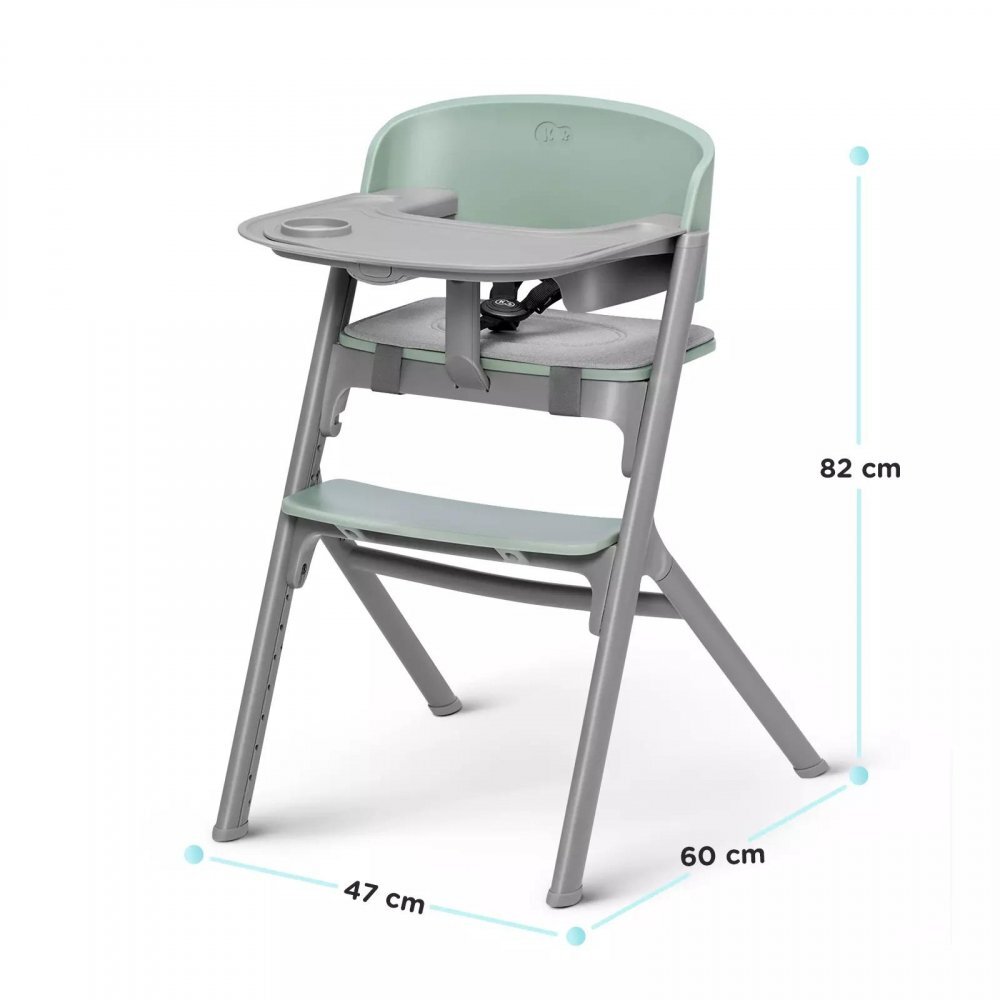 KINDERKRAFT Scaun de masa Livy green + leagan Calmee