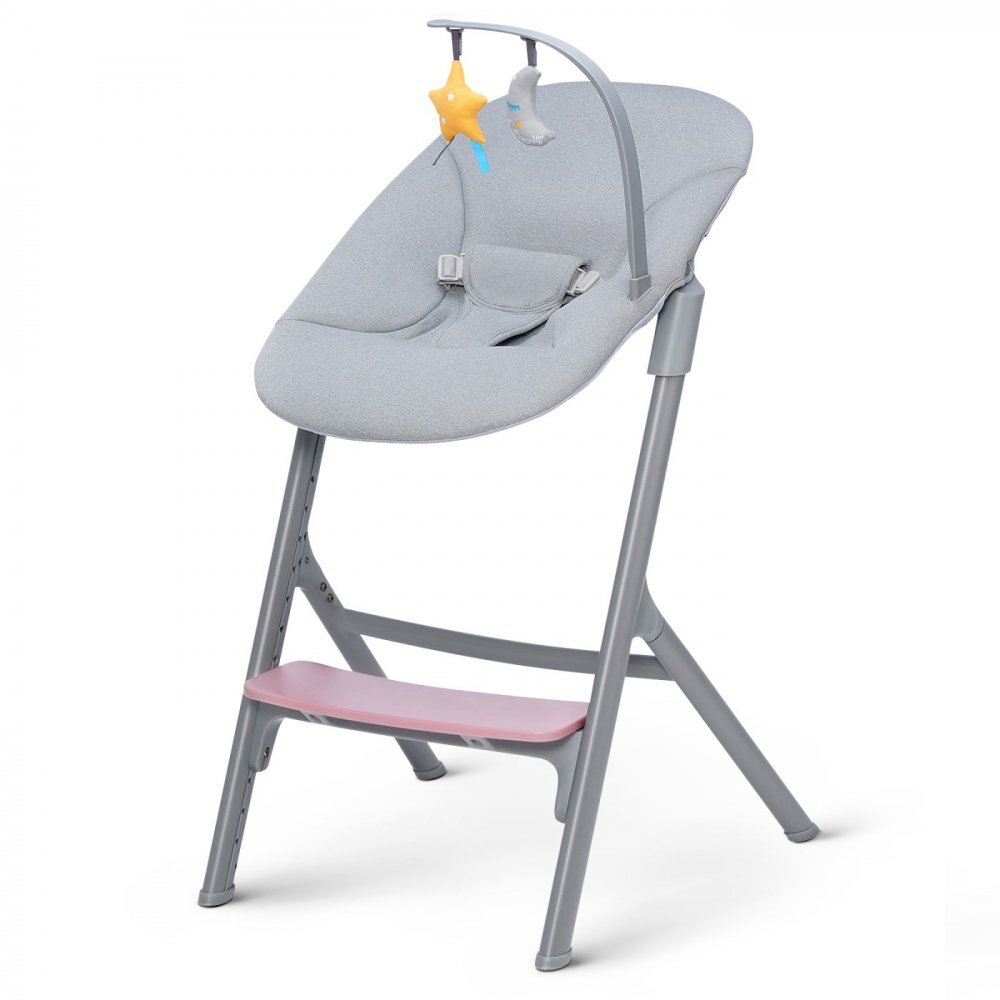 KINDERKRAFT Scaun de masa Livy pink + leagan Calmee pink