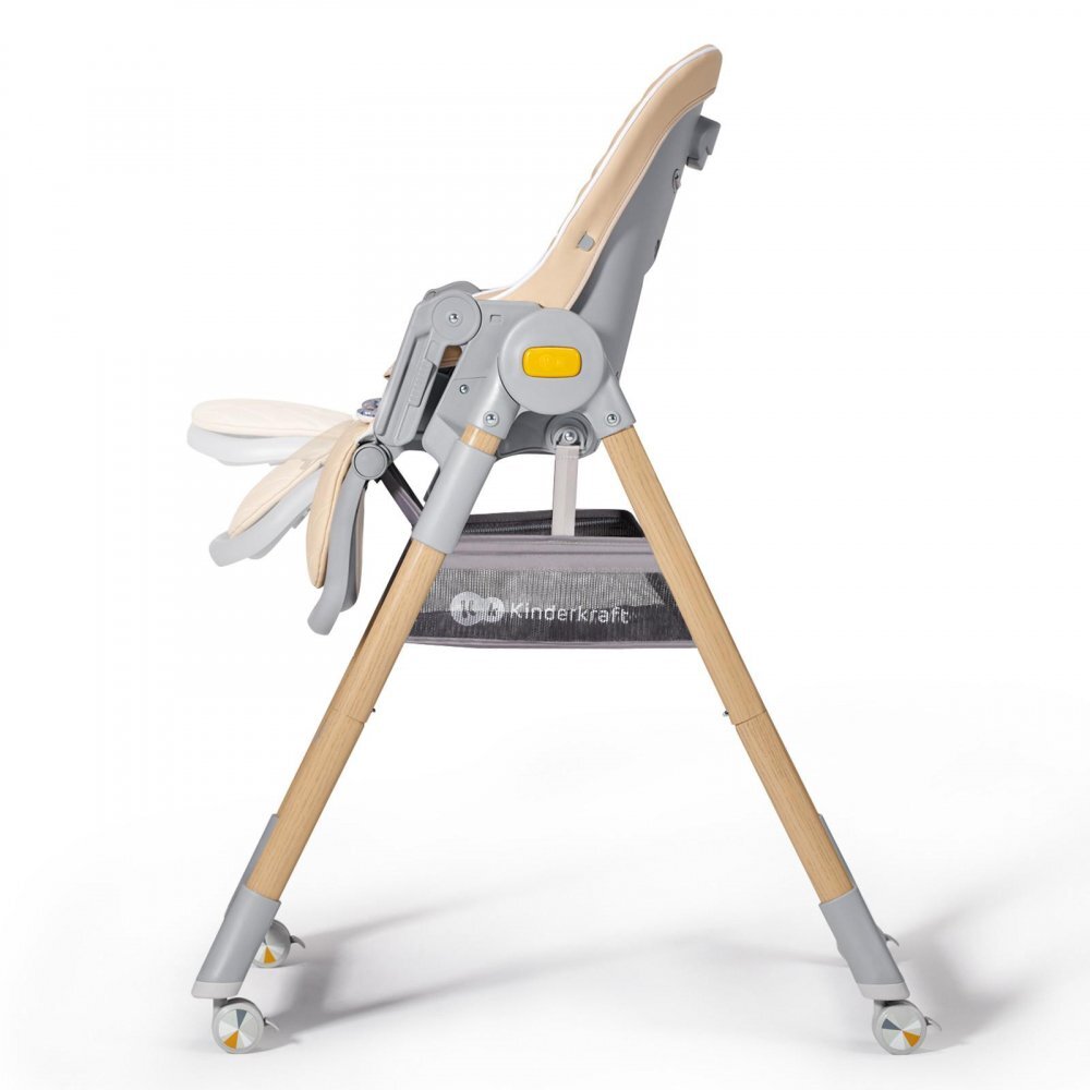 KINDERKRAFT Scaun de masa pentru copii 2 in 1 Lastree Wooden
