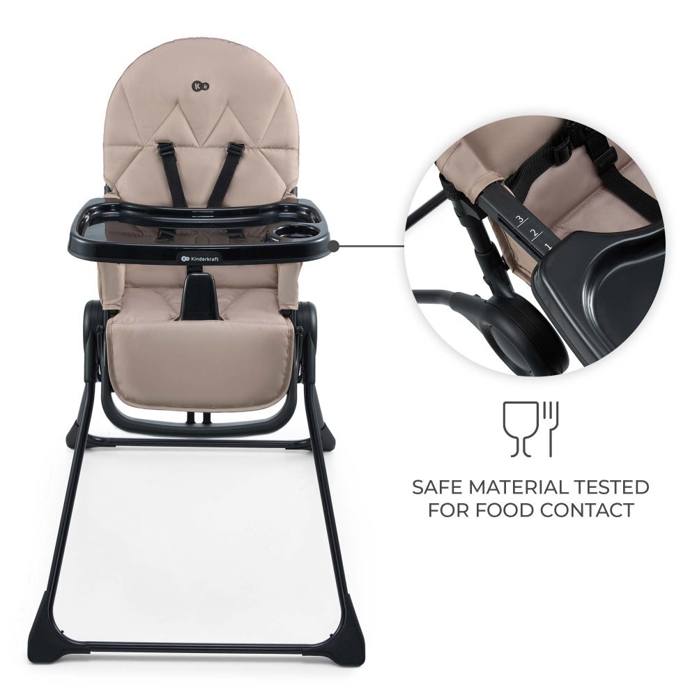 KINDERKRAFT Scaun de masa pentru copii Binci Beige