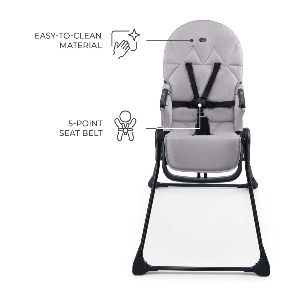 KINDERKRAFT Scaun de masa pentru copii Binci Grey
