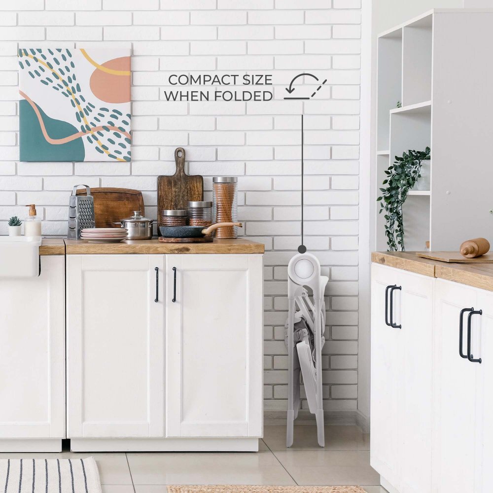 KINDERKRAFT Scaun de masa pentru copii Binci Light Grey