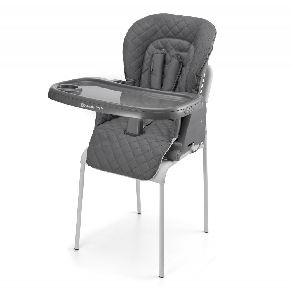 KINDERKRAFT Scaun de masa pentru copii Tulo Grey 3 in 1